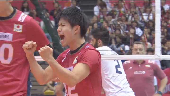 第9日男子　日本 vs. イラン / ワールドカップバレー2019 | 