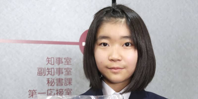 中1女子がマスク手作り600枚　山梨県に提供 ｜ 共同通信