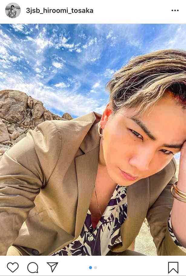 三代目JSB 登坂広臣、ドアップイケメンSHOTに「国宝にしたい！」ファン歓喜