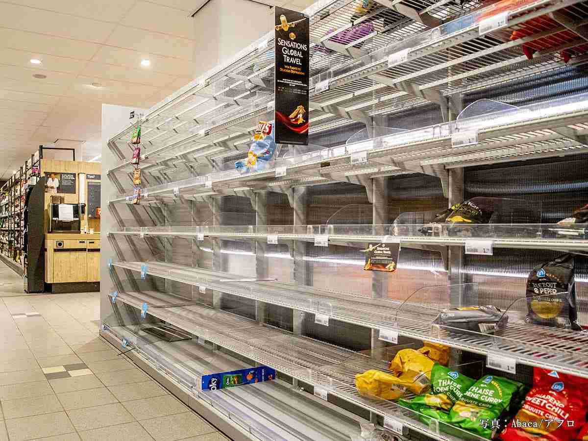 買い占め続くイタリアで、唯一売れ残った商品に「さすが」「不覚にも笑った」  –  grape [グレイプ]