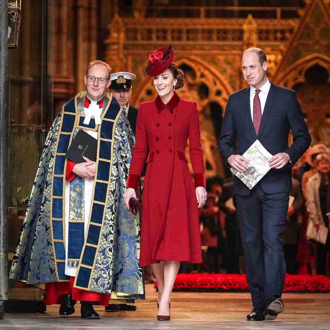 Kensington Palace on Instagram: “The Duke and Duchess of Cambridge joined The Queen and Members of @TheRoyalFamily for the annual #CommonwealthDay Service at Westminster…”