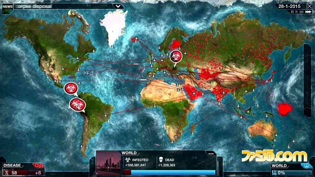 『Plague Inc: Evolved』プレイ動画 - YouTube