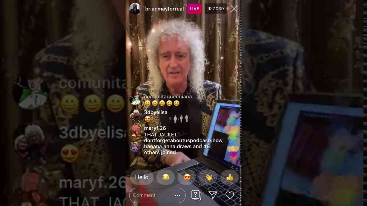 Kings Daughters international lock down launch party, LIVE at Brian May's Instagram - YouTube
