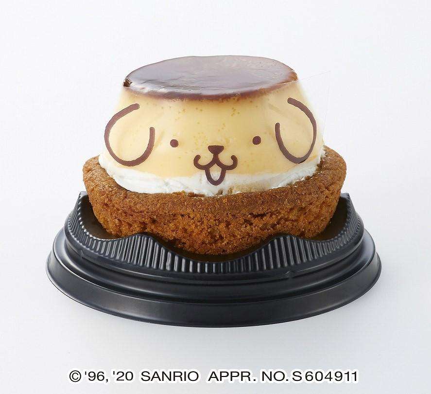 思わず笑顔になる。　ポムポムプリンとシナモロールのスイーツが癒しの極み