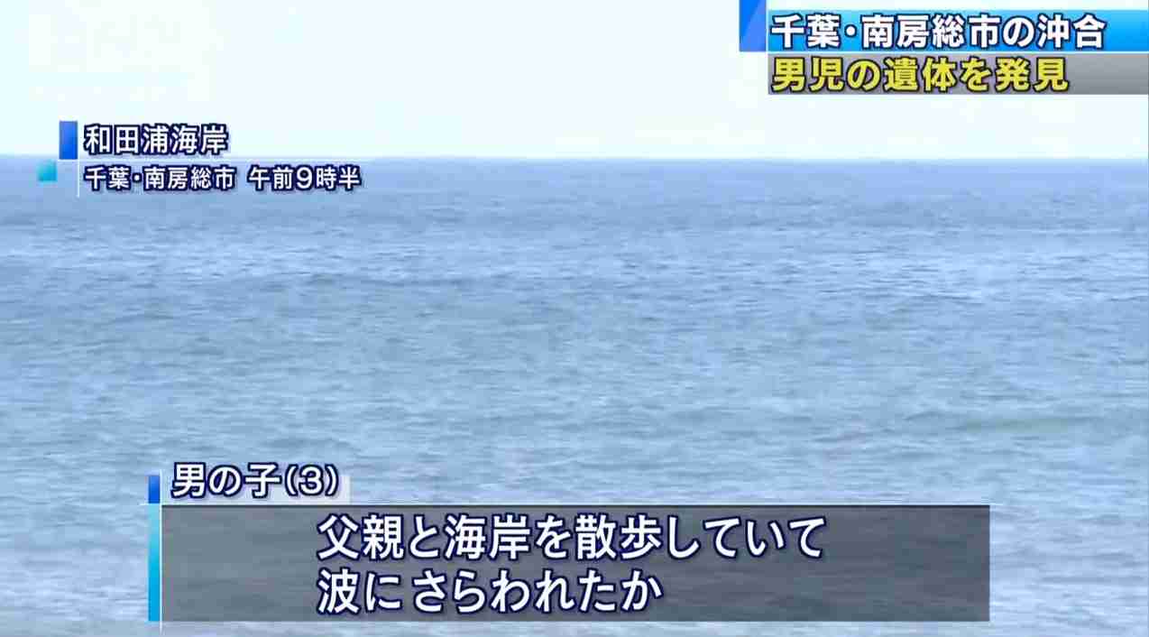 散歩中３歳児波にさらわれて亡くなる。おかしい・怪しいという声多数。。