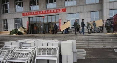 中ロ国境地域に大型仮設病院が開業 海外からの感染症患者に対応（CNS（China News Service）） - Yahoo!ニュース