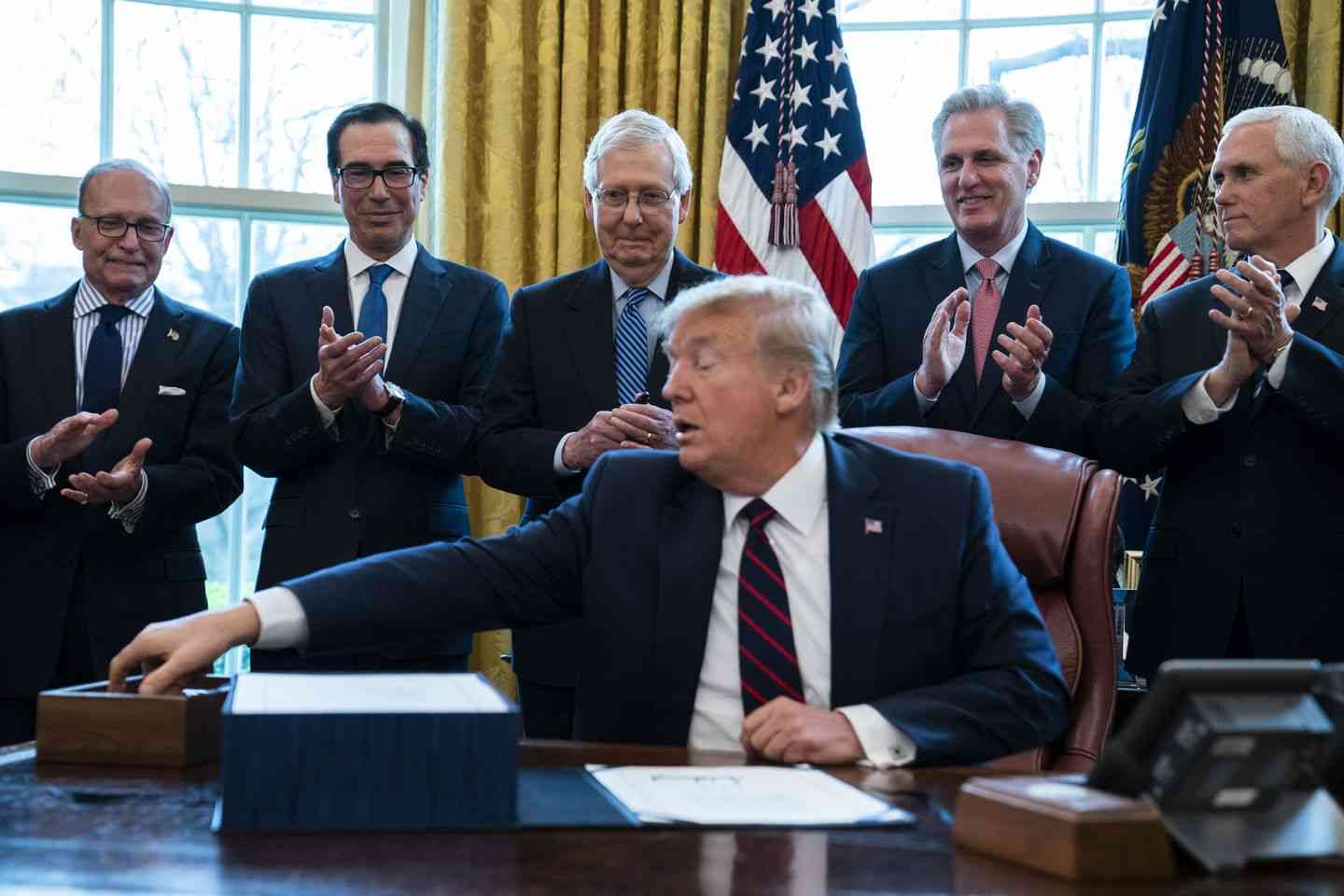 Donald J. Trump's name will be on stimulus checks in unprecedented move - The Washington Post