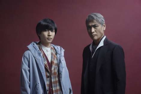 吉川晃司、地上波連ドラ初主演で白髪の名探偵役 相棒は志尊淳「面白い挑戦だなと」