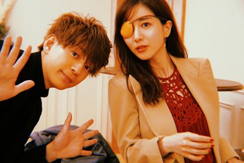 マサ、ご機嫌な様子で眼帯秘書・姫野礼香との2ショットを投稿『Ｍ　愛すべき人がいて』 | ABEMA TIMES