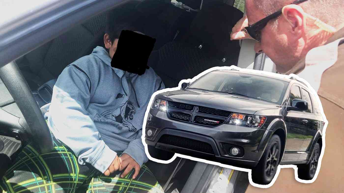 米５歳児が幹線道路でSUV運転、「ランボルギーニ買いにカリフォルニアへ」