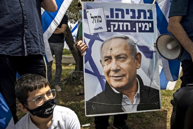 イスラエル国会、14日に連立政権承認へ　（写真=AP）　:日本経済新聞