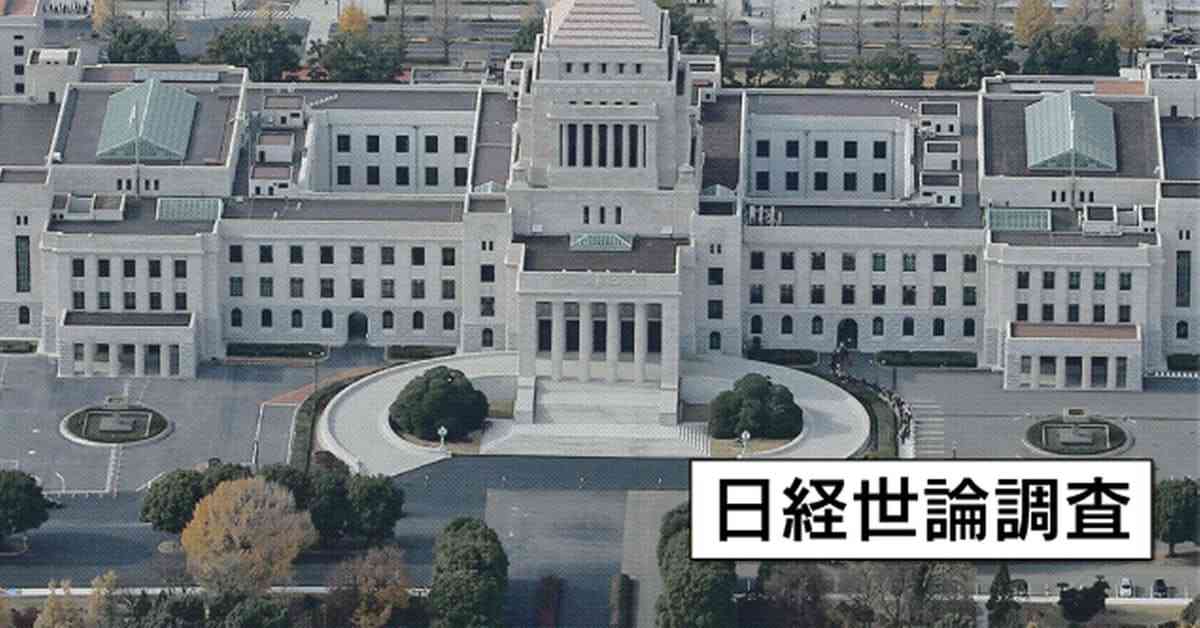 桜を見る会「納得できず」78%、IR「見直しを」67%: 日本経済新聞