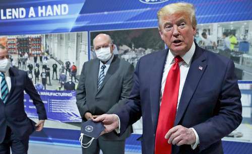 トランプ大統領がマスク姿を見せない理由「自身の印象に懸念」