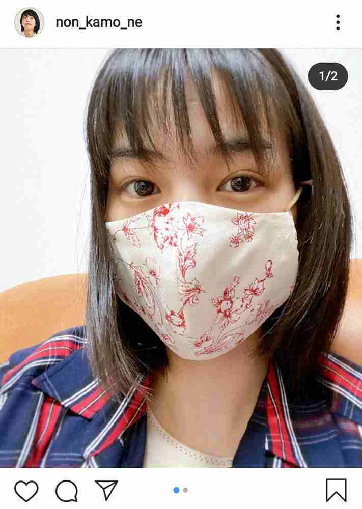 のん　ヘアゴム使った「耳に優しい」手作りマスク披露