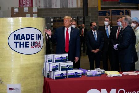 トランプ大統領がマスク姿を見せない理由「自身の印象に懸念」