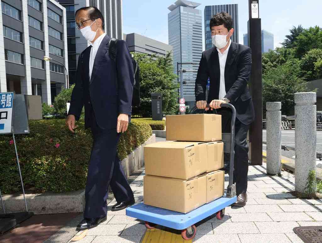 「森友」調査求め、３５万人署名　自殺職員の妻呼び掛け：時事ドットコム