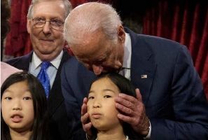 (　´Д｀)ｷﾓｯ　次期アメリカ大統領候補、ジョー・バイデンの隠さぬロリコンっぷりが想像を超えてると話題　（閲覧注意） ｜ 保守速報