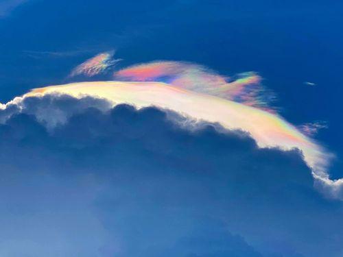 宜蘭の空に現れた虹色の光、ネットに驚きの声／台湾（中央社フォーカス台湾） - Yahoo!ニュース