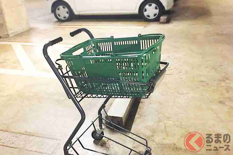 放置ショッピングカートでクルマにキズ!? 駐車場のトラブル 賠償は誰に請求出来る？ | くるまのニュース