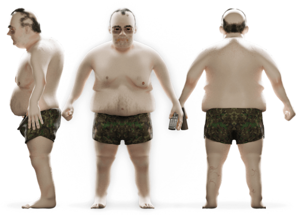 ゲーム中毒、テレビドラマ依存症の20年後の姿を予測した立体図が恐ろしい