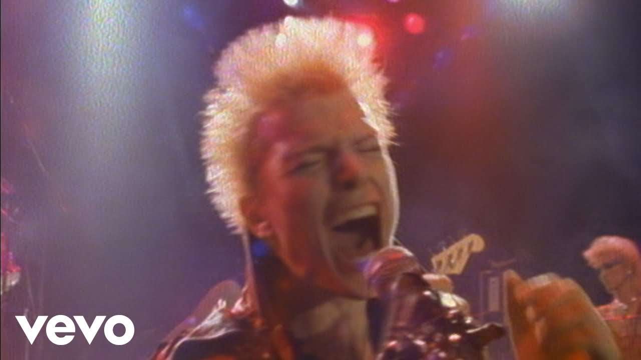 Billy Idol - Rebel Yell (Official Music Video) - YouTube
