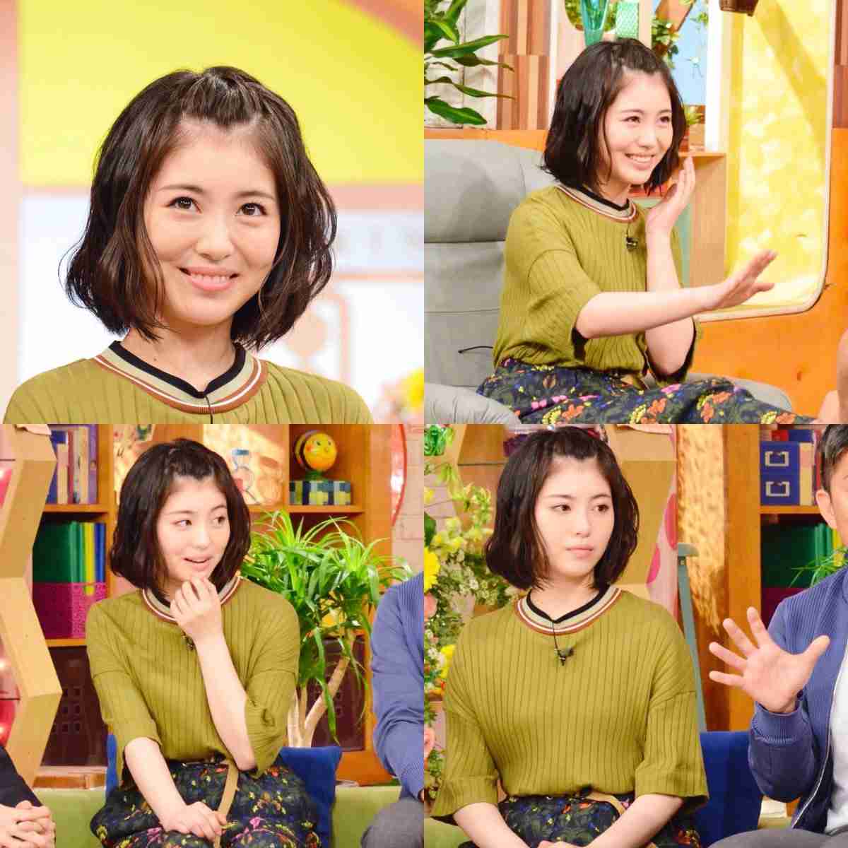 センター分けが似合っている人の画像