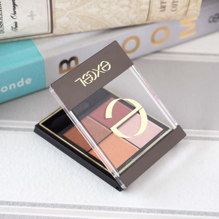 【PLAZA・MINiPLA限定色♡】エクセル「リアルクローズシャドウ」CS08 アプリコットタータンをご紹介！-exceL｜新作・人気コスメ情報なら FAVOR（フェイバー）