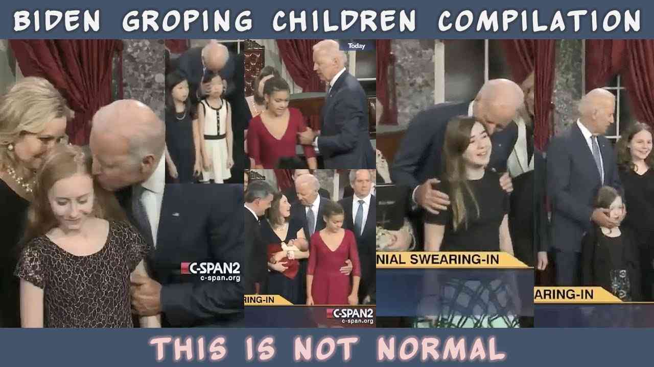 Biden touching girls compilation - YouTube