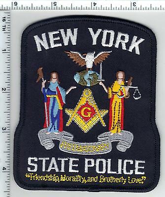 New York State Police Free Masons Shoulder Patch  | eBay