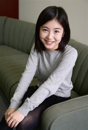 センター分けが似合っている人の画像