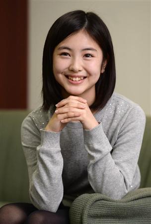 センター分けが似合っている人の画像