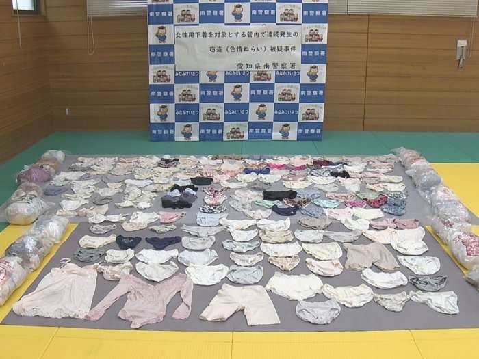 75歳女性の下着を盗んだ疑いで“71歳の男逮捕”…自宅から下着やスカート数百点を押収