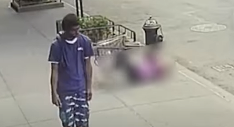 逮捕歴１０３回の黒人男性（３１）、前から歩いてきた９２歳のおばあちゃんをいきなり突き飛ばし暴行罪で逮捕へ ニューヨーク（動画あり） : ツイッター速報