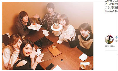 SKE松井珠理奈と横浜流星らの食事会写真が波紋、篠田麻里子が誘った？