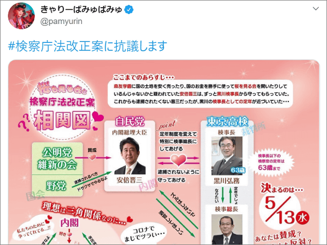 【検察法抗議ツイ】指原莉乃 「拡散のお願い来てました」 有名人を使い、偏った意見を広める工作が頻繁に行われてる恐れ:哲学ニュースnwk
