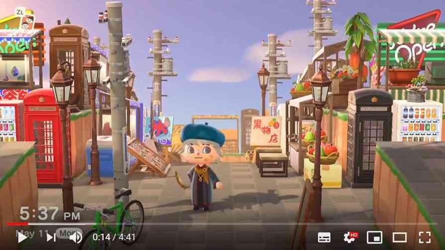 『あつまれ どうぶつの森』で日本風の街を作る海外ユーザー とりあえず自販機と電柱おけばそれっぽくなるようで ｜ ガジェット通信 GetNews