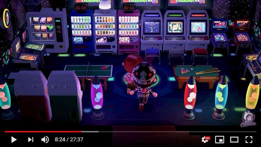 『あつまれ どうぶつの森』で日本風の街を作る海外ユーザー、とりあえず自販機と電柱おけばそれっぽくなるようで