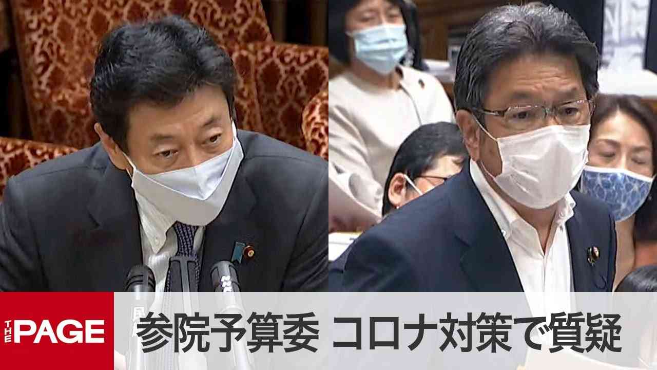 【国会中継】参院予算委　新型コロナ対策で閉会中審査（2020年7月16日） - YouTube