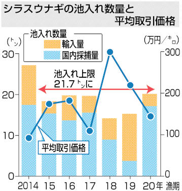 ウナギ、安くなるかも？　稚魚、過去最高２年前に比べ「半値」に｜静岡新聞アットエス