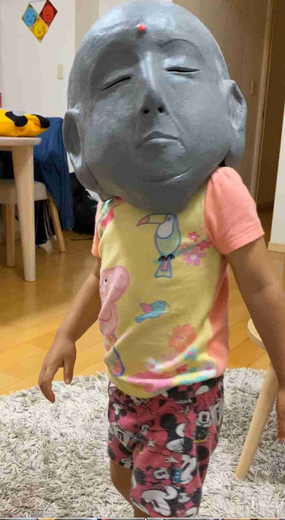 金田朋子、被り物好きの娘に最近言われたこと「カワイイ」「楽しみですね」の声