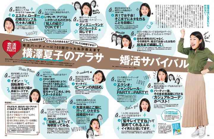 婚活は条件を下げるべき？　横澤夏子は「白馬の王子様がいないなら“楽しくて明るいロバを探そう”と思った」