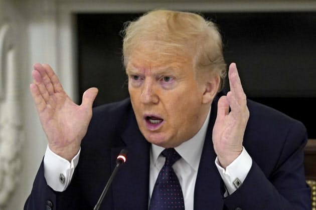 新型コロナ:トランプ氏、コロナ予防へ「未承認薬を服用」明かす　（写真=AP）　:日本経済新聞