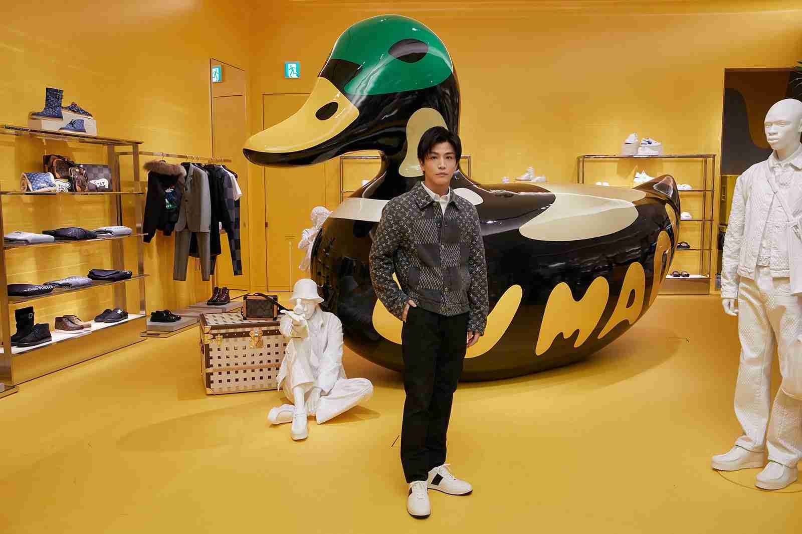 EXILE岩田剛典、渋谷に誕生「ルイ・ヴィトン」新店舗を堪能「新しい時代の始まり」