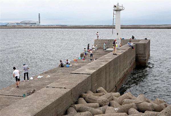 「溺れる顔見たかった」釣り人海に突き落とし、12~13歳の男子中学生4人補導 大阪府警