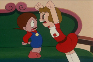 怒った顔の２次元キャラ