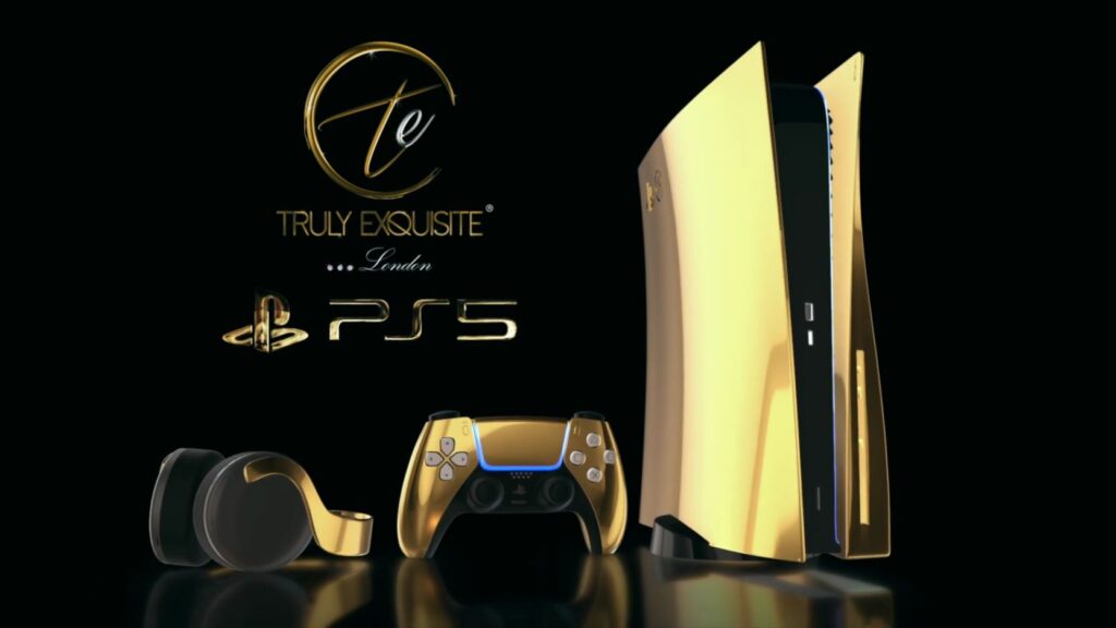 24Kの金で覆われた「PlayStation5 ゴールドエディション」を発表　値段は100万円以上？ | ゴゴ通信