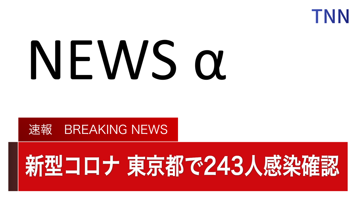 東京都 新たに240人以上の感染確認 きのうを上回る 新型コロナ