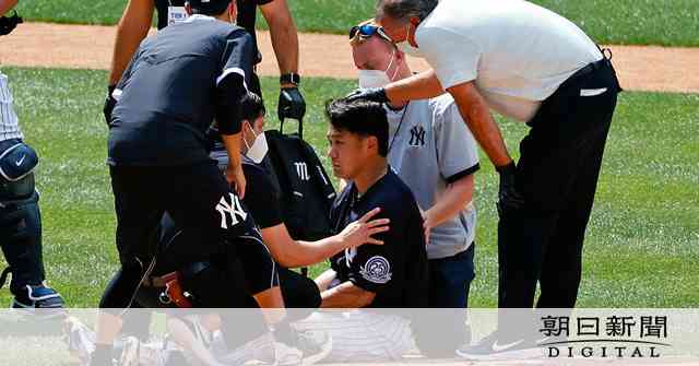 ヤンキース田中将大、練習でライナーが頭部直撃　精密検査へ