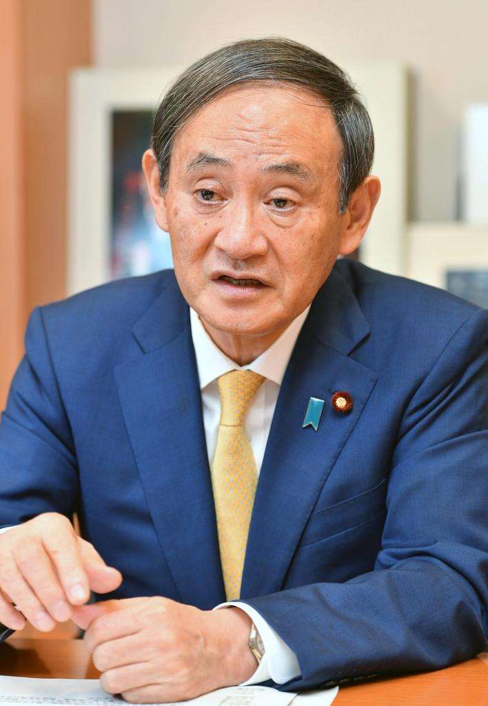 消費税減税に慎重　菅義偉官房長官