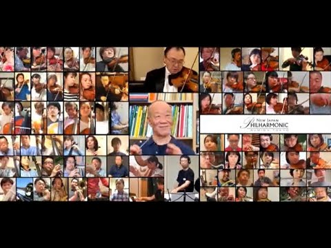 SMBC presents 久石譲と新日本フィルがテレワークでお届けする「さんぽ」動画 - YouTube